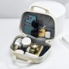Black Handheld Makeup Organizer - Compact and Portable Cosmetic Storage Case with Multiple Color Options - Image 4