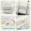 Black Handheld Makeup Organizer - Compact and Portable Cosmetic Storage Case with Multiple Color Options - Image 5