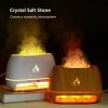 White LED Flame Aromatherapy Diffuser with Humidifier - Ambient Light Essential Oil Diffuser - Image 3