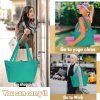 Apricot Yoga Mat Tote Bag - Multi-Purpose Gym Bag with Yoga Mat Holder - Image 2