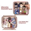 Black Multifunctional Travel Toiletry Organizer with Hanger and Large Storage Capacity - Image 3