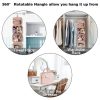 Black Multifunctional Travel Toiletry Organizer with Hanger and Large Storage Capacity - Image 4
