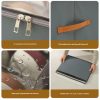 Grey Multi-Compartment Shoe Organizer Storage Box - Space-Saving and Convenient for Closet Organization - Image 2