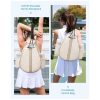 Green Lightweight Waterproof Tennis Racket Backpack - Multifunction Sling and Backpack for Men and Women(The water cup racket is a shooting prop and is not included) - Image 3