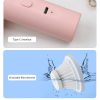 Pink Mini Portable Wireless Dust Vacuum Cleaner, Powerful and Long-Lasting Handheld Vacuum for Makeup Tables, Powder, and Dust - Image 6