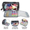 Geometric Patterns Multi-Functional Crochet Hook and Yarn Storage Bag – Convenient Carrying Case for Crochet, Knitting Tools, and Yarn, with Stylish Pattern Design (Tools Not Included) - Image 3