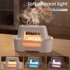 White 300ml Ultrasonic Aroma Diffuser with Cracked Light Design - Cool Mist Humidifier for Home and Office - Image 3