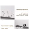 White 300ml Ultrasonic Aroma Diffuser with Cracked Light Design - Cool Mist Humidifier for Home and Office - Image 5