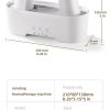 White 300ml Ultrasonic Aroma Diffuser with Cracked Light Design - Cool Mist Humidifier for Home and Office - Image 7