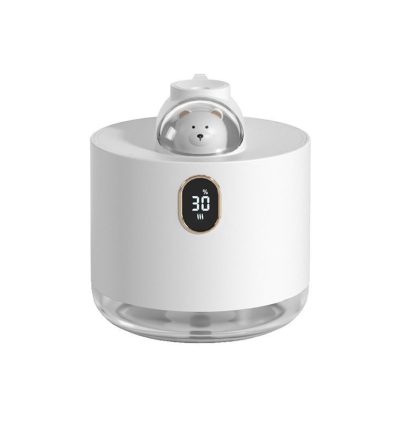 White Astronaut Humidifier with LED Night Light - Whisper Quiet for Bedroom