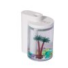 White Mini USB Micro Landscape Humidifier - 260ml Cool Mist Maker with LED Light