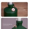 White Retro Kerosene Lamp Humidifier - Rechargeable Cool Mist Maker with Dimmable Light - Image 7