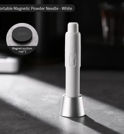 White Telescopic Magnetic Stainless Steel Coffee Tamper Needle - Espresso Powder Distributor