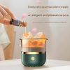 Crystal Humidifier with LED Light - Aromatherapy Diffuser for Home Relaxation(black) - Image 2