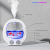 Black 3-in-1 Anti-Gravity Water Drop Humidifier with Bluetooth Speaker & LED Fish Tank Light - Image 7