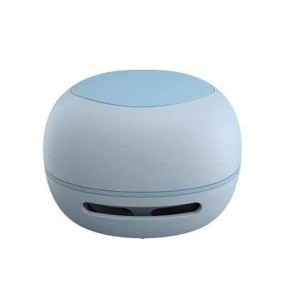 Blue Cordless Tabletop Crumb Sweeper - USB Rechargeable Mini Vacuum for Desk