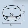 Pink Cordless Tabletop Crumb Sweeper - USB Rechargeable Mini Vacuum for Desk - Image 7