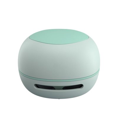 Green Cordless Tabletop Crumb Sweeper - USB Rechargeable Mini Vacuum for Desk