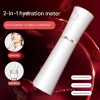 Red 2 in 1 Cool Mist Humidifier and Facial Moisturizer - USB Rechargeable Portable Nano Sprayer - Image 2