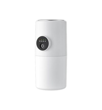 White ortable Desktop Dual-Spray Humidifier with Air Purification for Office and Bedroom
