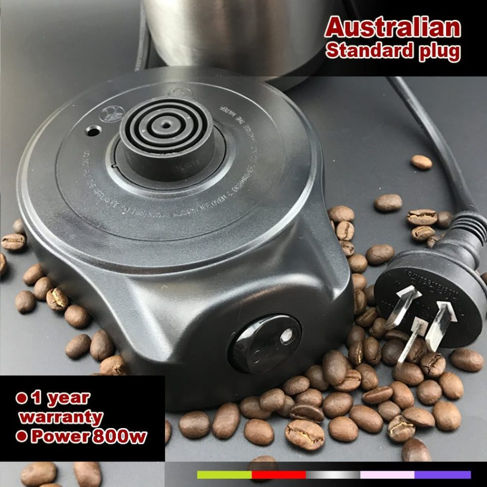 Red Electric Turkish Greek Arabic Coffee Maker Pot Automatic Sensor Anti Overflow - Image 3