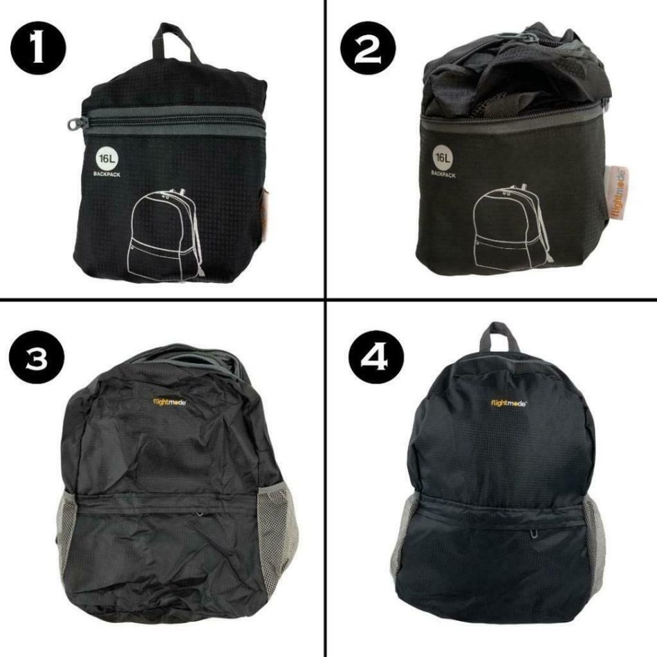 16L Travel Foldable Lightweight Backpack/Daypack - Image 5