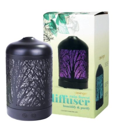 Clevinger Ultrasonic LED Colour Changing Diffuser / Air Humidifer