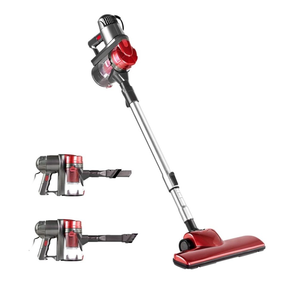 Devanti Stick Vacuum Cleaner Handheld Corded 450W Red - Image 8