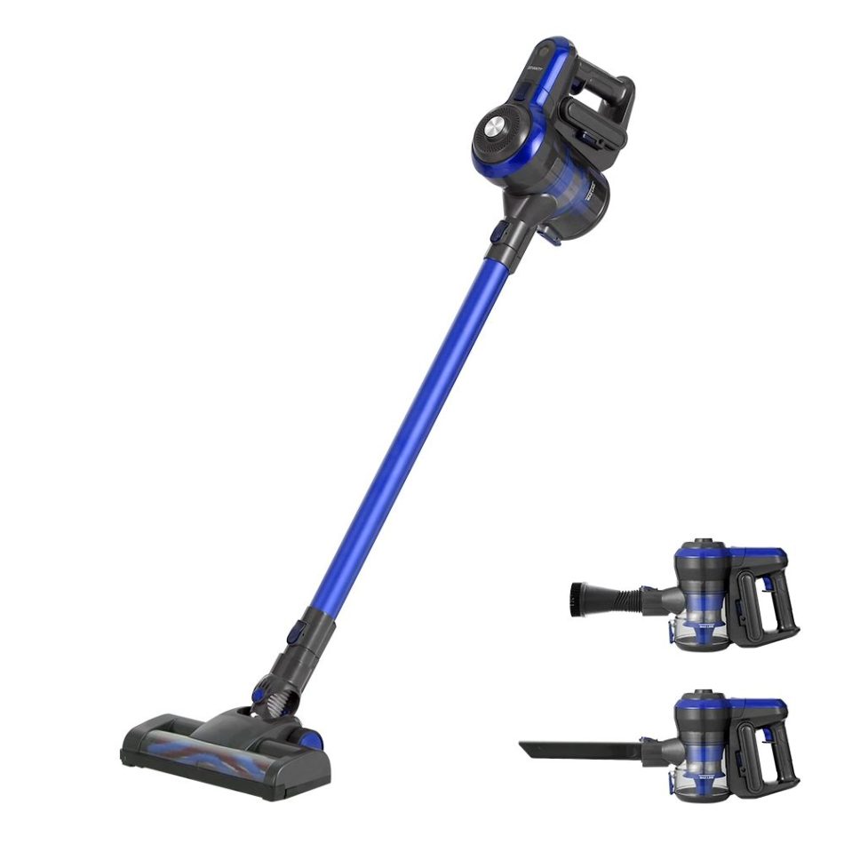 Devanti Stick Vacuum Cleaner Brushless Cordless 250W Blue - Image 7