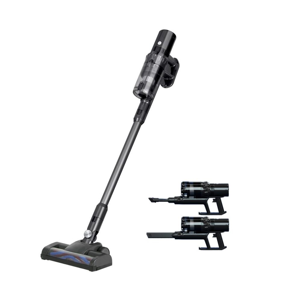 Devanti Stick Vacuum Cleaner Brushless Cordless 350W Grey - Image 7
