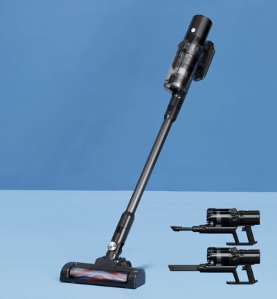 Devanti Stick Vacuum Cleaner Brushless Cordless 350W Grey