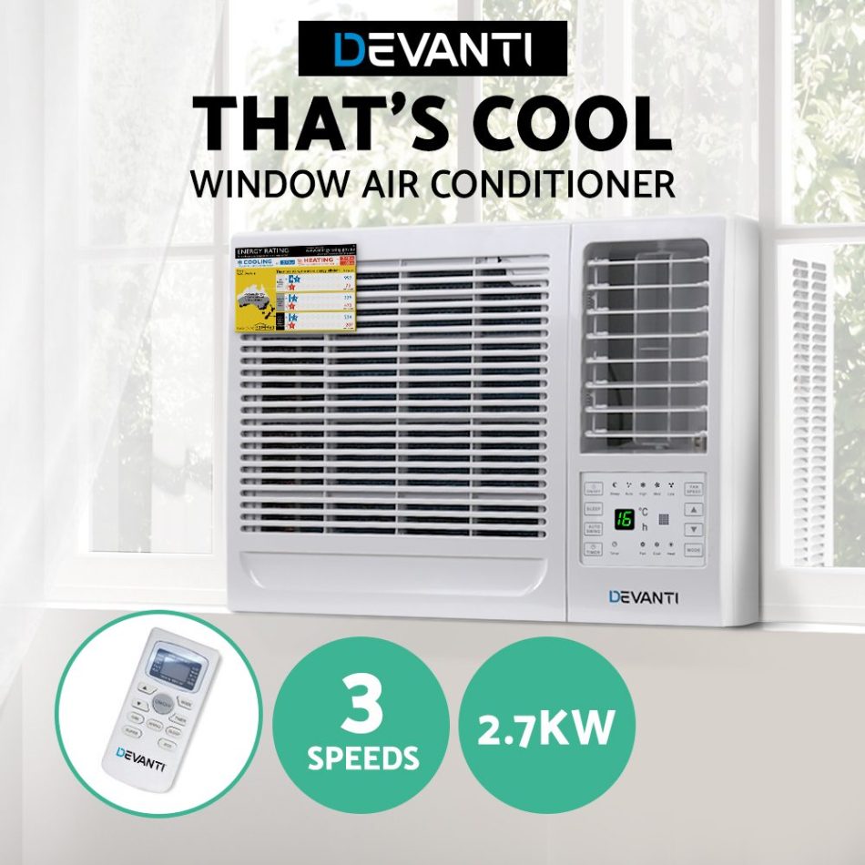 Devanti Window Air Conditioner 2.7kW - Image 3