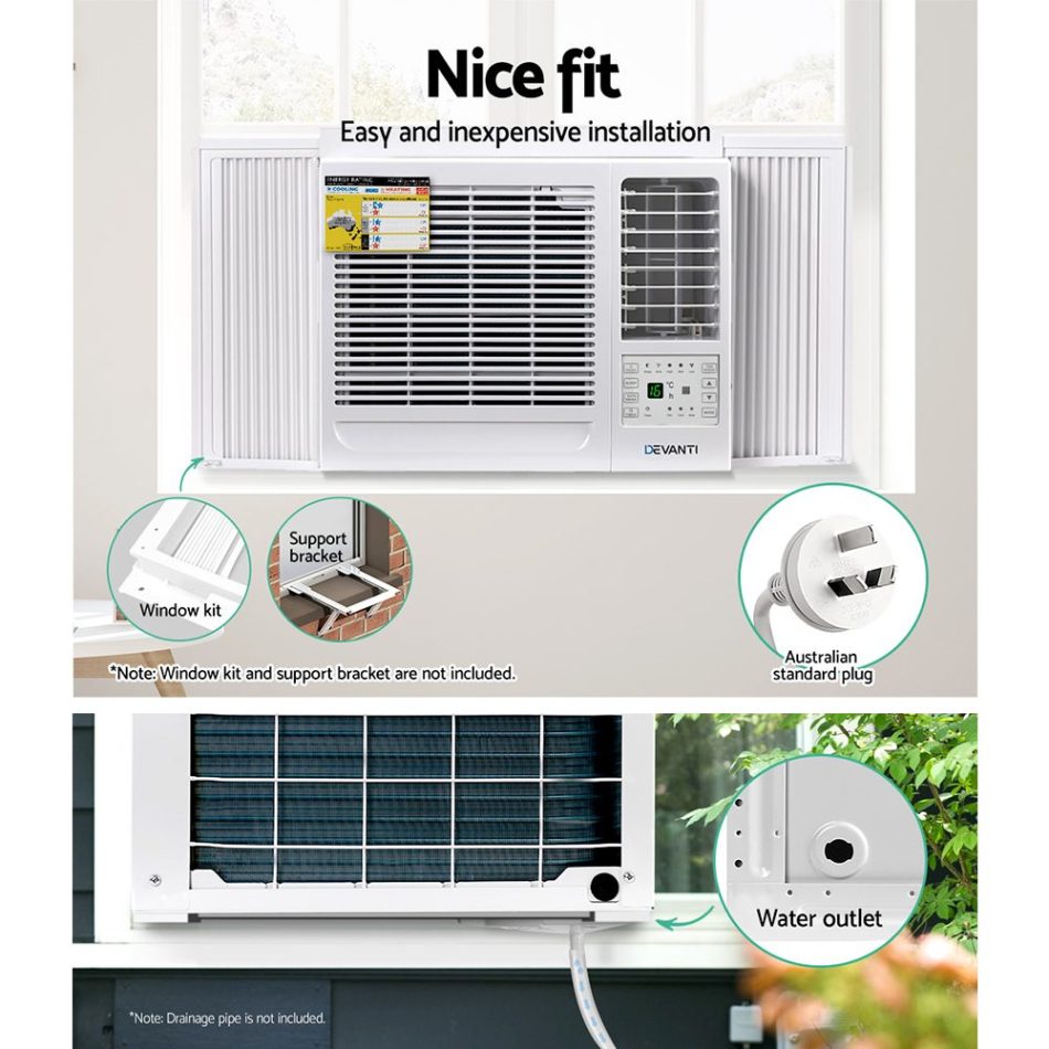 Devanti Window Air Conditioner 2.7kW - Image 6