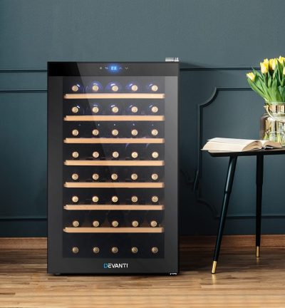 Devanti Wine Fridge Cooler 51 Bottles