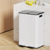 Cefito Pedal Bins Rubbish Bin Dual Compartment Waste Recycle Dustbins 60L White - Image 7