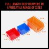 30 Bins Tool Storage Wall Mounted Organiser Parts Garage Workshop Box Heavy Duty - Image 4