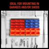30 Bins Tool Storage Wall Mounted Organiser Parts Garage Workshop Box Heavy Duty - Image 5