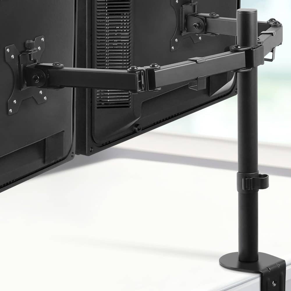 Artiss Monitor Arm Dual Desk Mount Screen Bracket Holder - Image 7