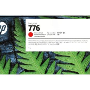 HP 776 1L Chromatic Red Ink Cartridge - Z9+ Pro