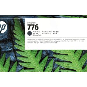 HP 776 1L Matte Black Ink Cartridge - Z9+ Pro