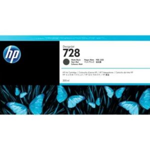 HP 728B 300ML Matte Black Designjet INK - T730 / T830