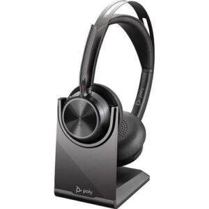 Poly Voyager Focus 2 Usb-C-C H Eadset Usb-C/A Adapter Charg ING Stand WW