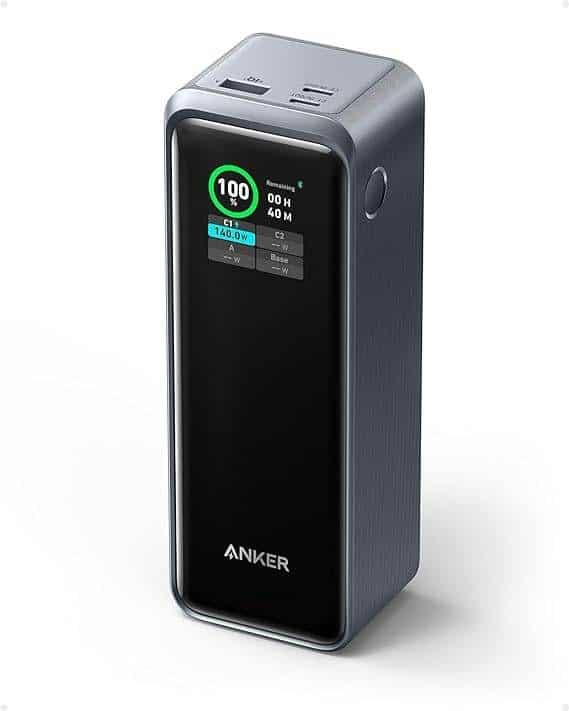Anker Prime 27K 250W PD 3.1 Power Bank (Black)