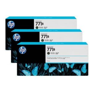 HP 771B Matte Black Triple Pack 775 ML Designjet INK