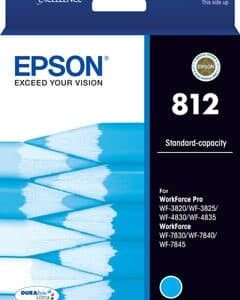 Epson 812 ink cartridge 1 pc(s) Original Standard Yield Cyan