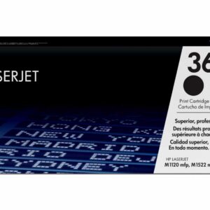 HP 36A Black Original LaserJet Toner Cartridge