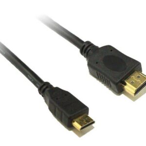8Ware Mini HDMI to HDMI Cable 3m with Ethernet 1.4V 3D HD 1080p Male to Male for Camera Camcorder Mobile Laptop Tablet Graphic Video Card