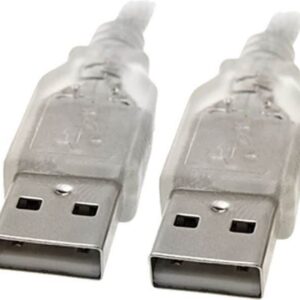 8Ware 3m USB 2.0 Cable - Type A to Type A Male to Male High Speed Data Transfer for Printer Scanner Cameras Webcam Keyboard Mouse Joystick