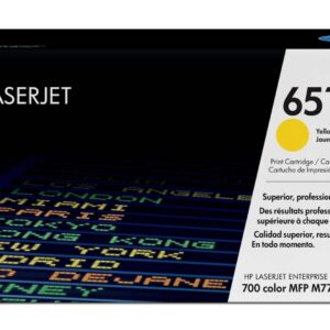 HP 651A Yellow Original LaserJet Toner Cartridge