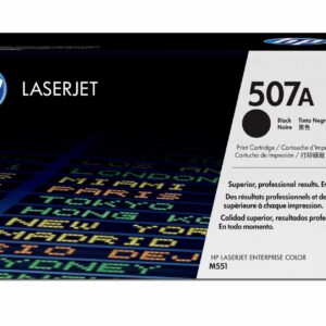 HP 507A Black Original LaserJet Toner Cartridge